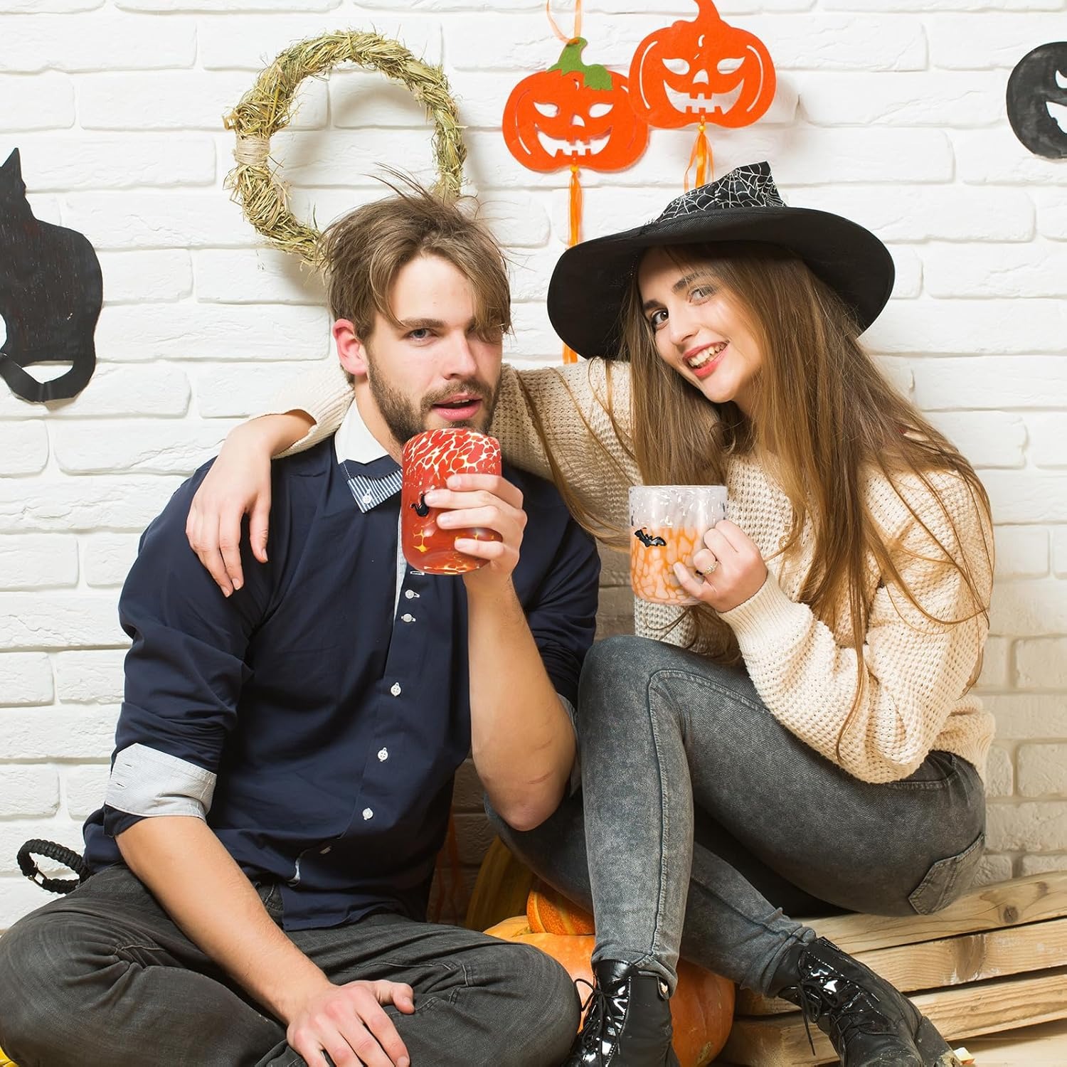 🏆Flash Sale⚡Halloween Icon Glass Cups