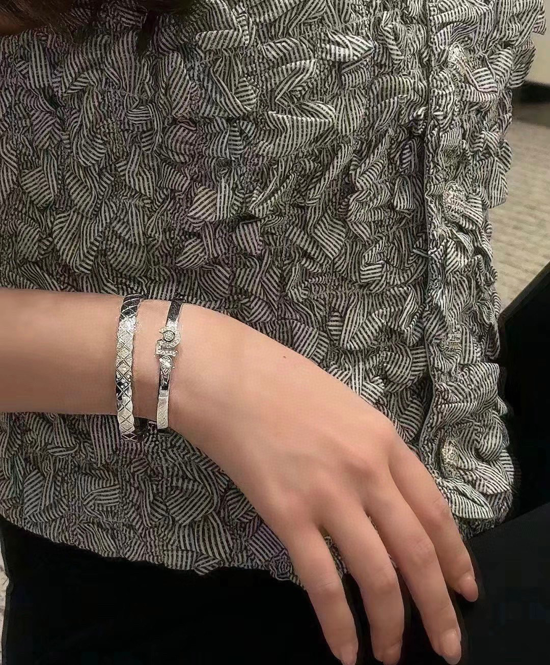 CHANEL No. 5 diamond bracelet