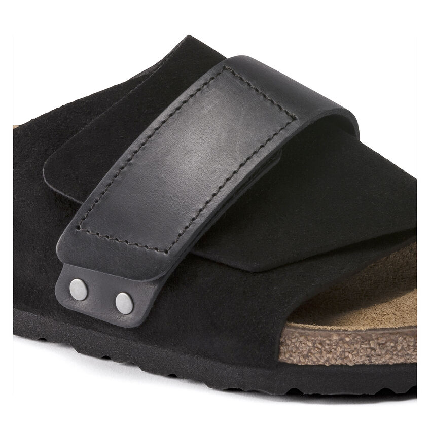 Kyoto Oiled Leather-Suede Leather N-B-14000