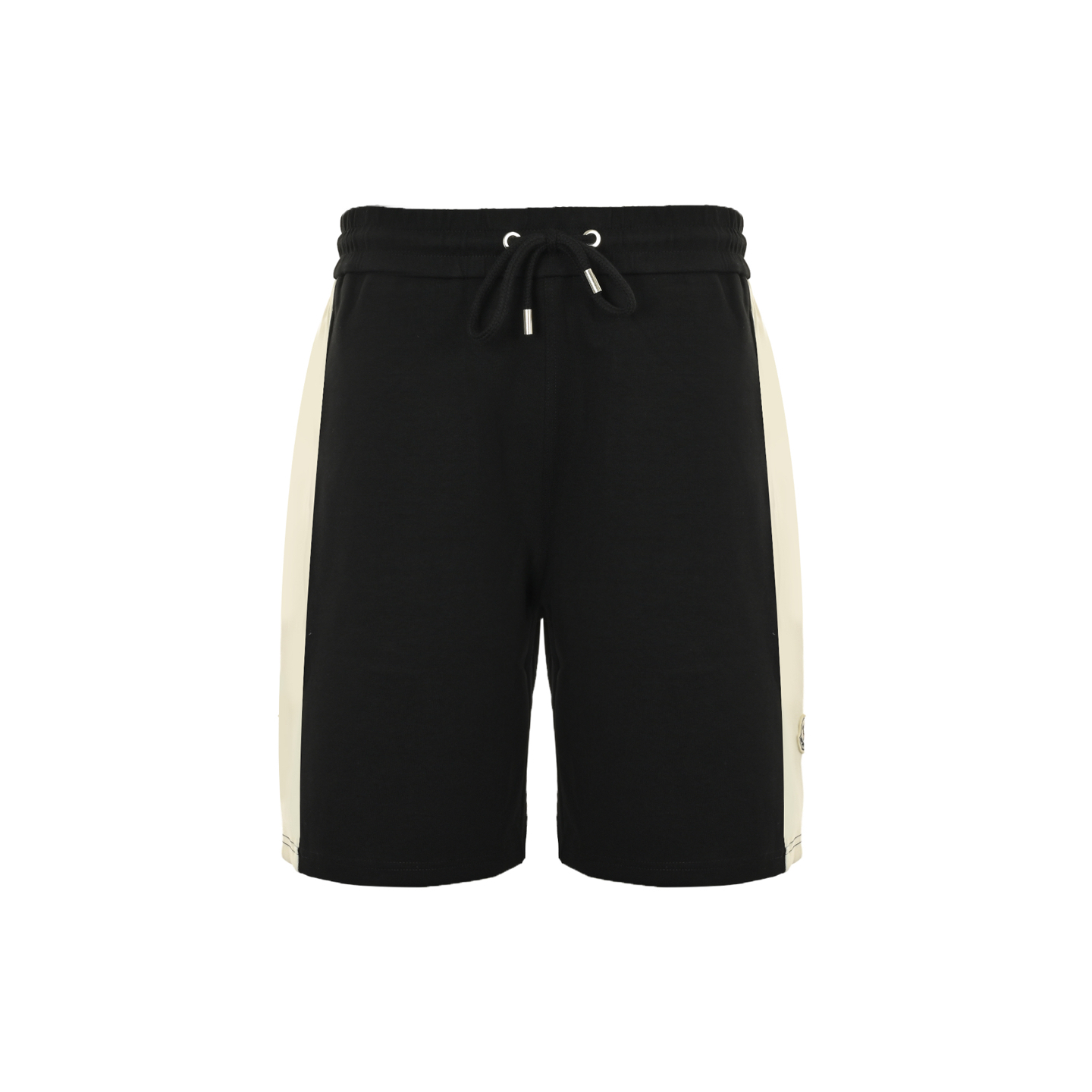 Moncler 25ss contrast color stitching small logo embroidered shorts