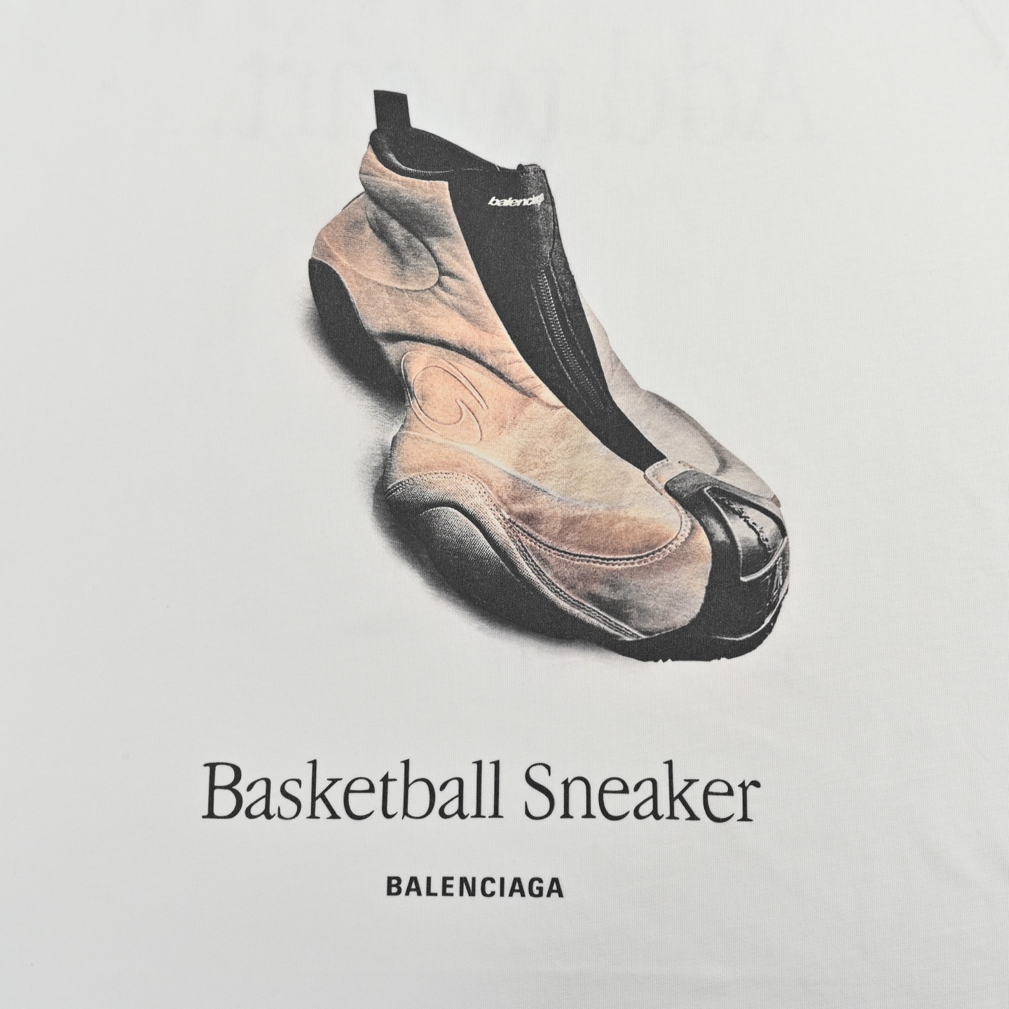 Balenciaga 25ss shoes print short sleeve