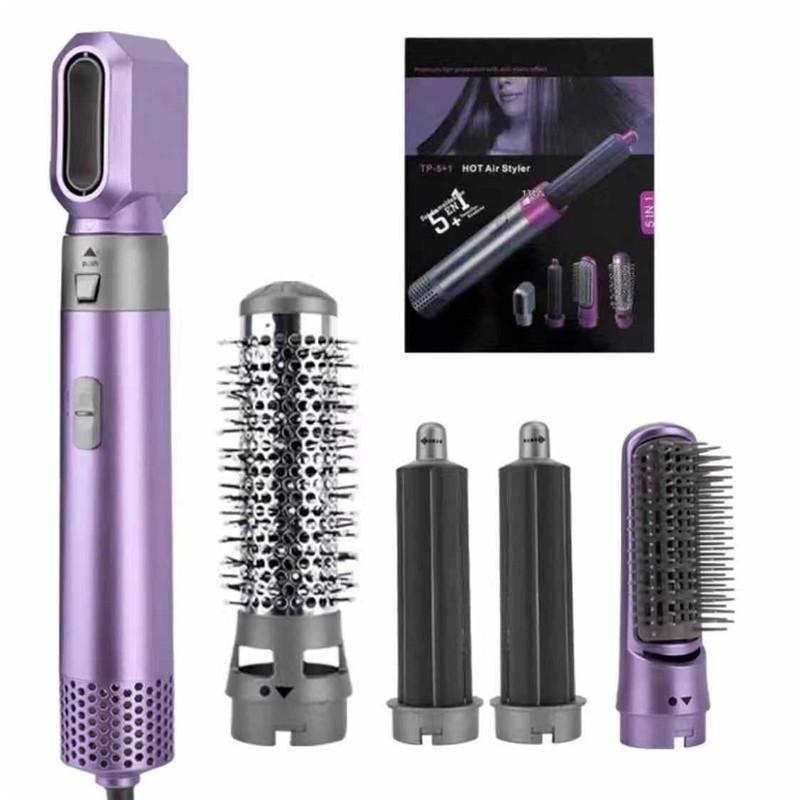 Hairdryer 5in1 Hair Styler Ceramic Curl Wave