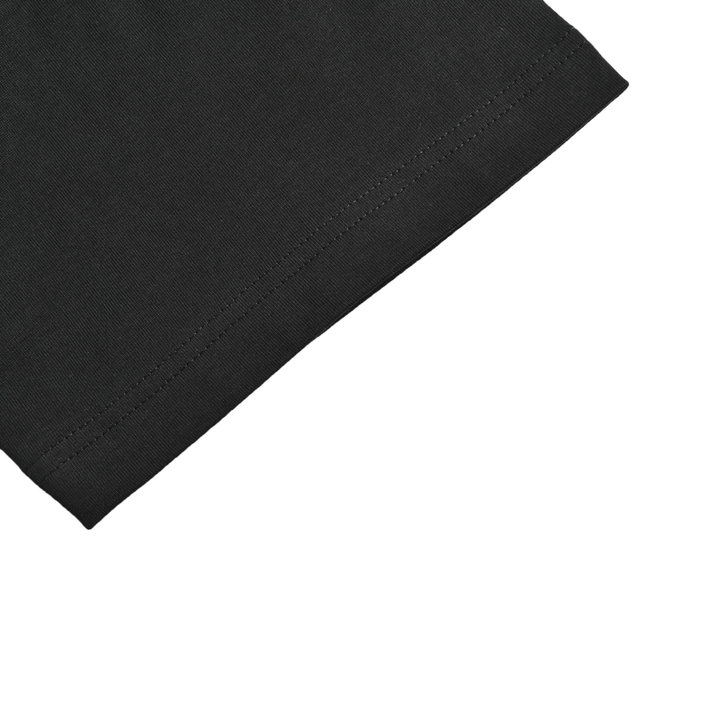 Prada 25ss liquid silver triangle logo print short sleeve