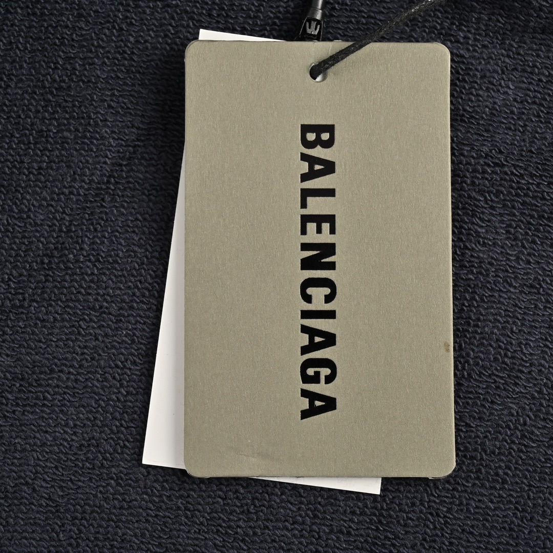 Balenciaga 24Fw heavy-duty faux two-piece zipper jacket