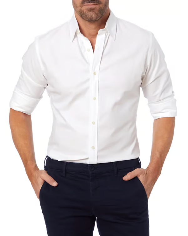 🔥 Last Day 70% OFF 🔥Oxford Stretch Zip Shirt (Buy 2 Free Shipping)