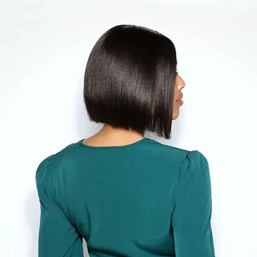 Luna 004 Feminine Straight Chin Length Bob Hair Wig for Black Women
