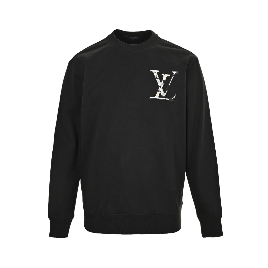 Louis Vuitton 24Fw ski logo embroidered crewneck sweatshirt