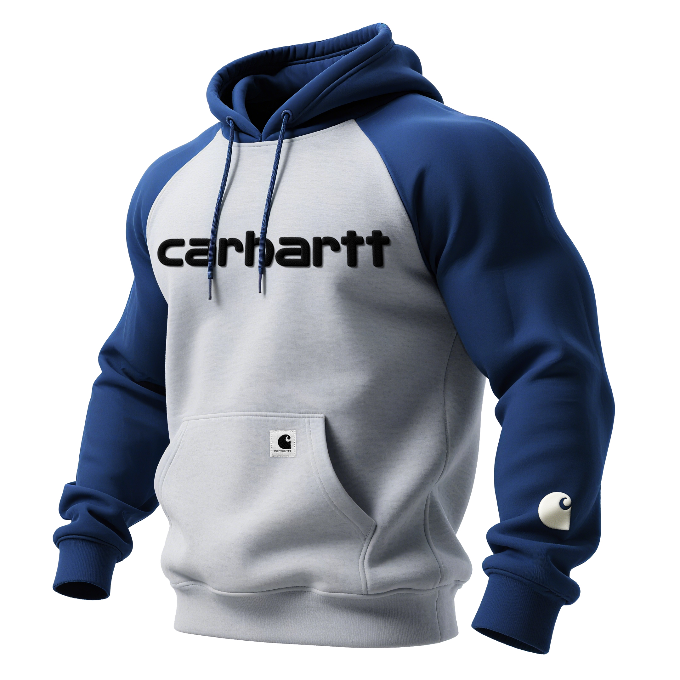 Stylish Two-Tone Hoodie for Everyday Wear