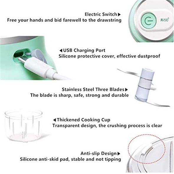 (🔥CHRISTMAS HOT SALE) Electric Food Chopper-BUY 2 FREE SHIPPING