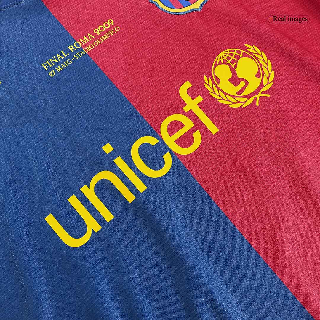 Barcelona retro home football shirt 2008/09 - UCL