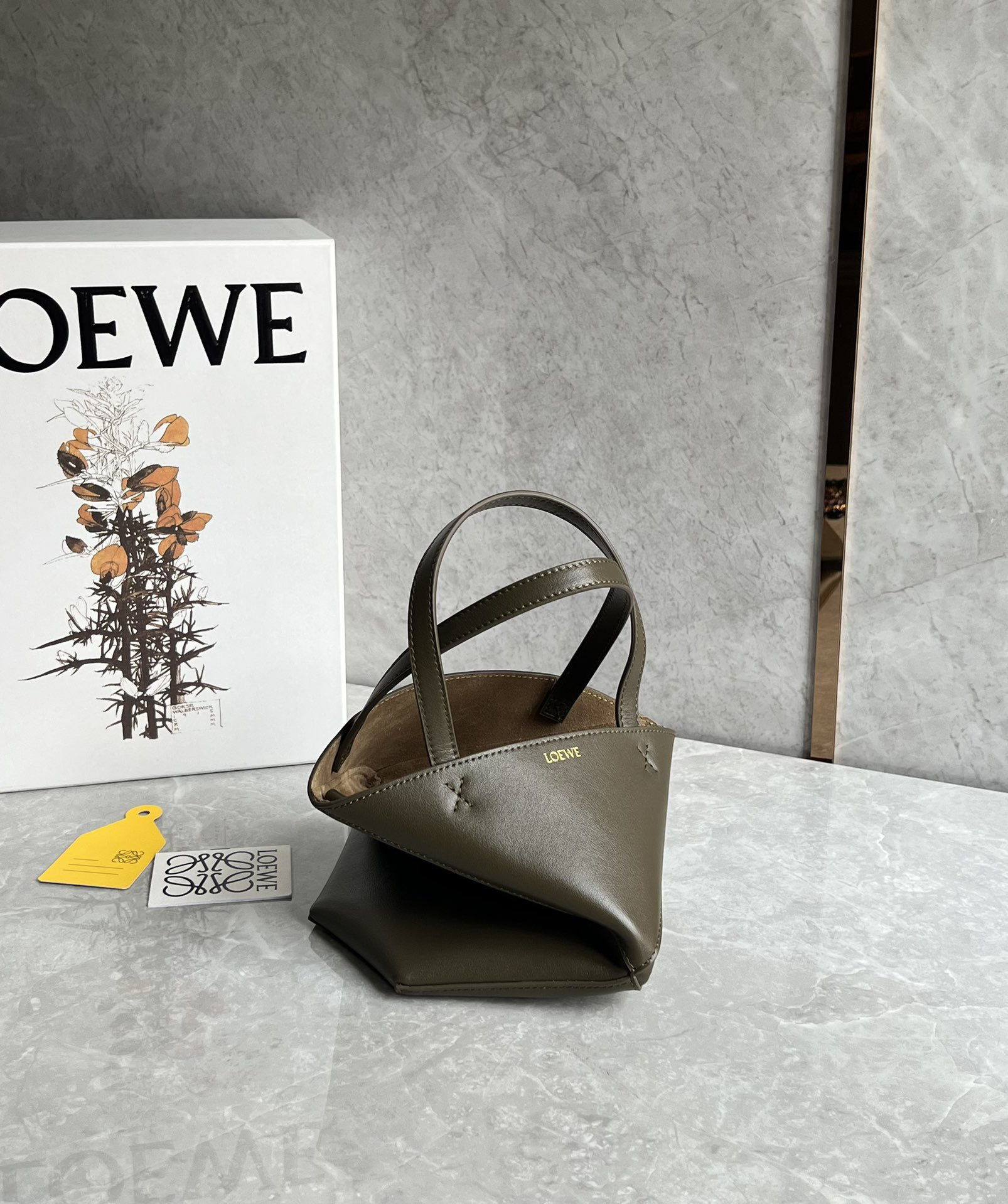 Loewe zzle fold series foldable tote bag 0693
