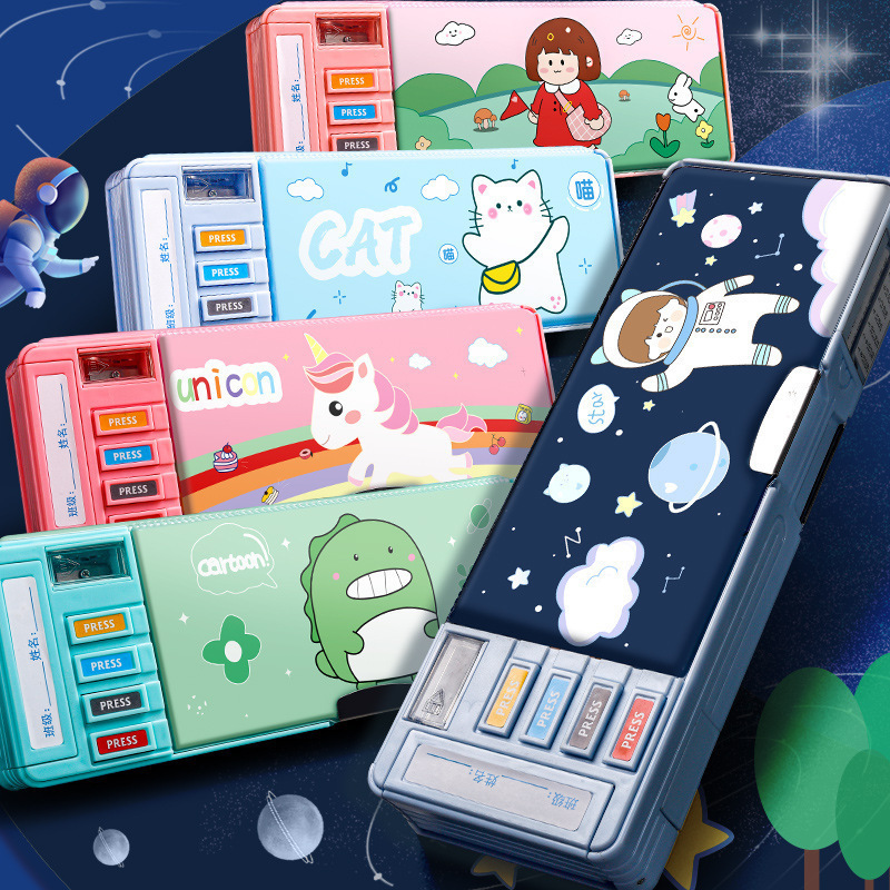 (🔥Last Day Promotion-SAVE 50% OFF)🌟2023 New Upgrade Multifunctional Stationery Box-BUY 2 GET FREE SHIPPING!