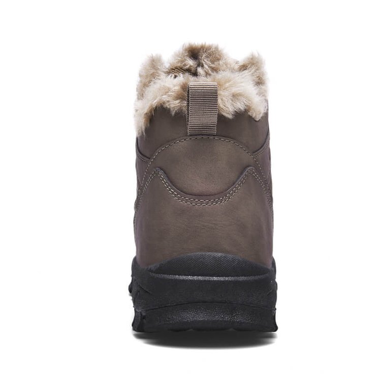 Men's Winter Plus Velvet Outdoor Anti-Ski Boots