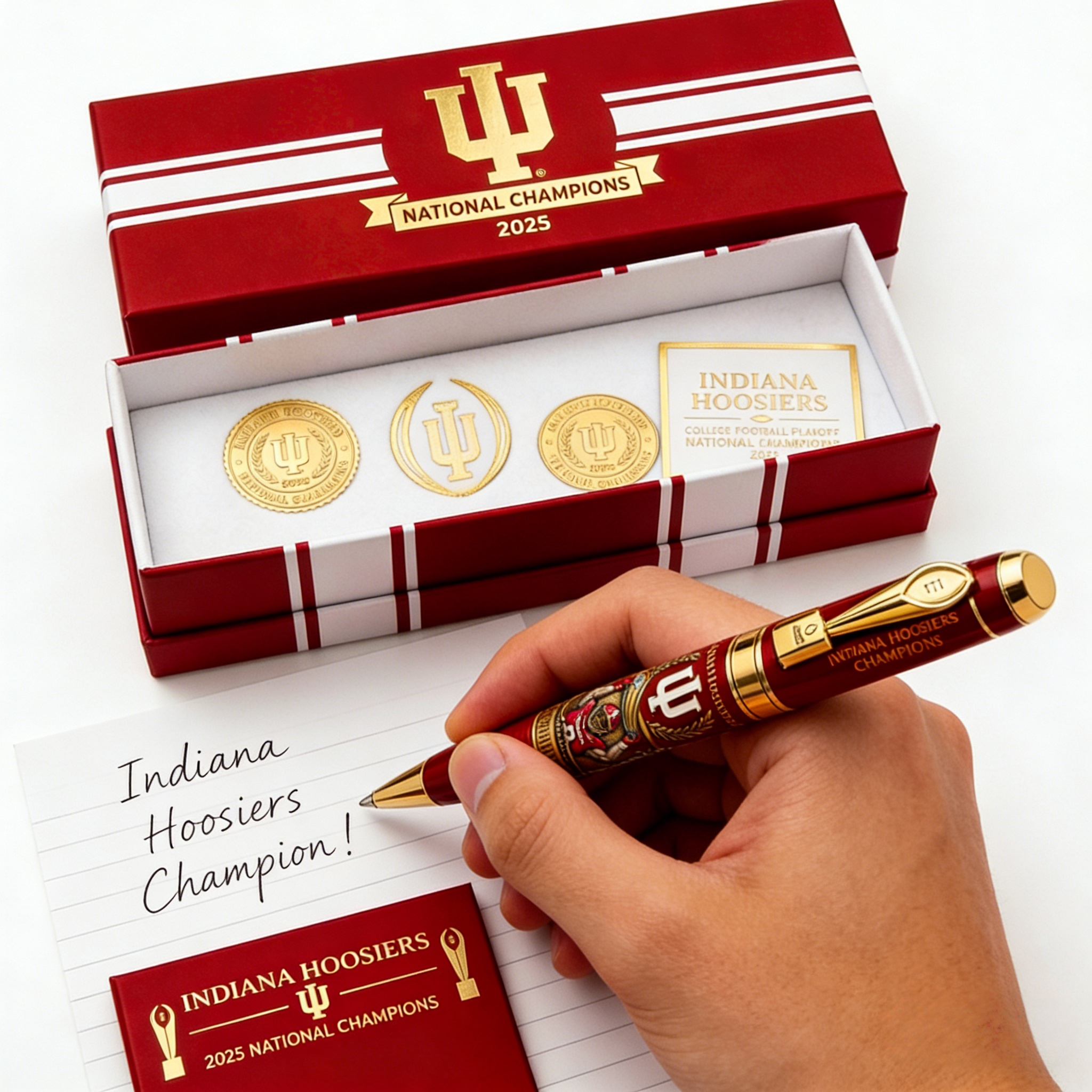 🖊 Indiana Hoosiers–2025 National Champions Commemorative Pen