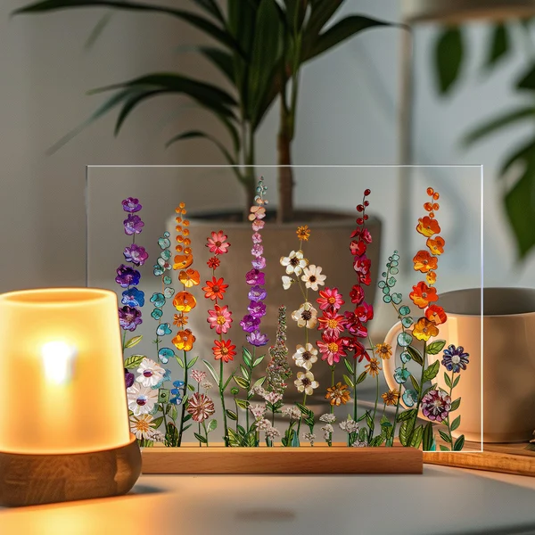 🌷🌼2024 NEW🌻🌺Painted Colorful Flower Pattern Decor💖Buy More Save More