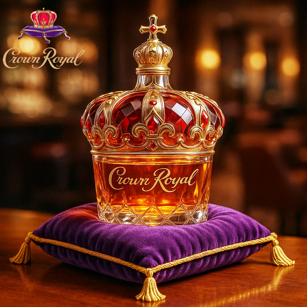 Crown Royal Regal Crown Whiskey Bottle