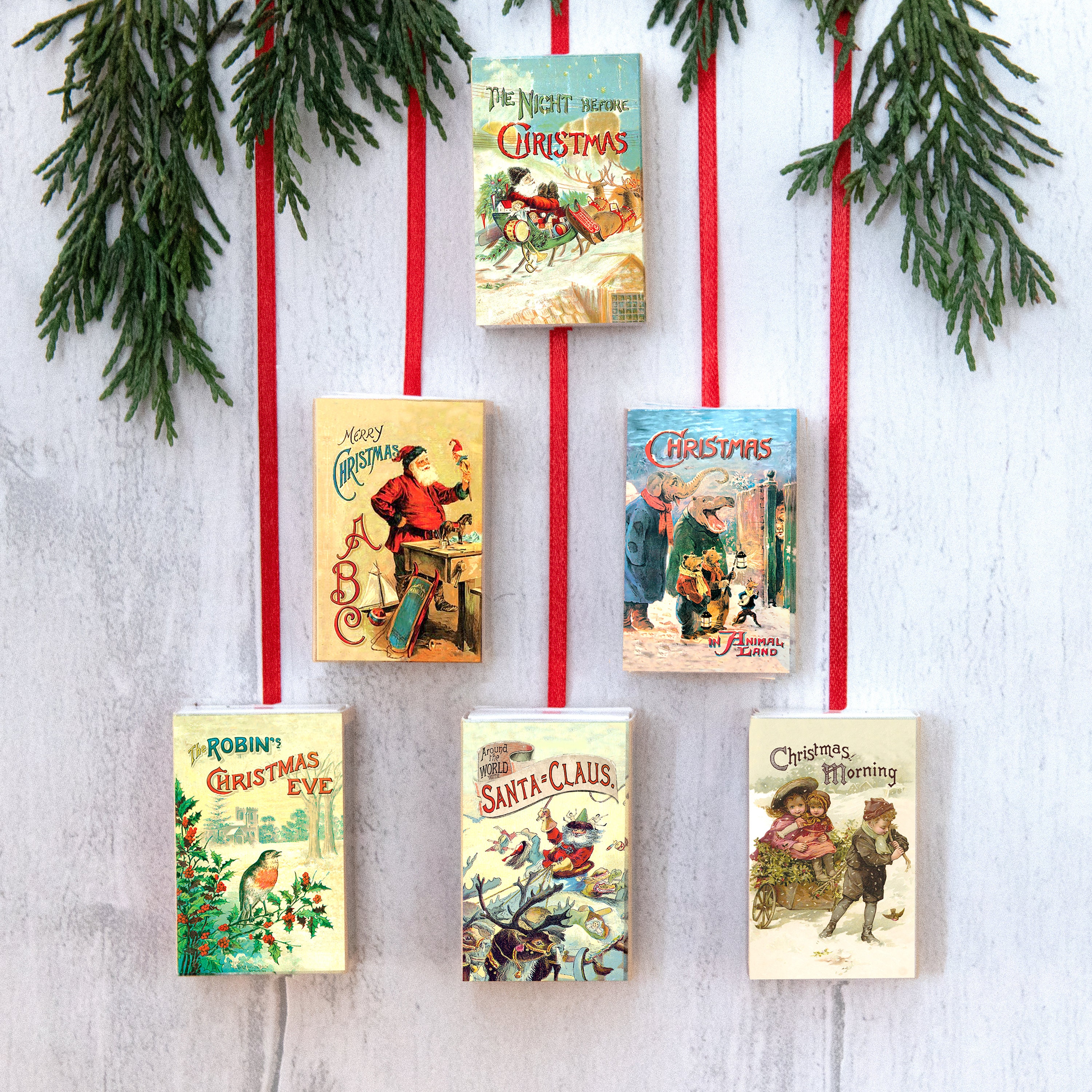 Victorian Poems Christmas Tree Decorations
