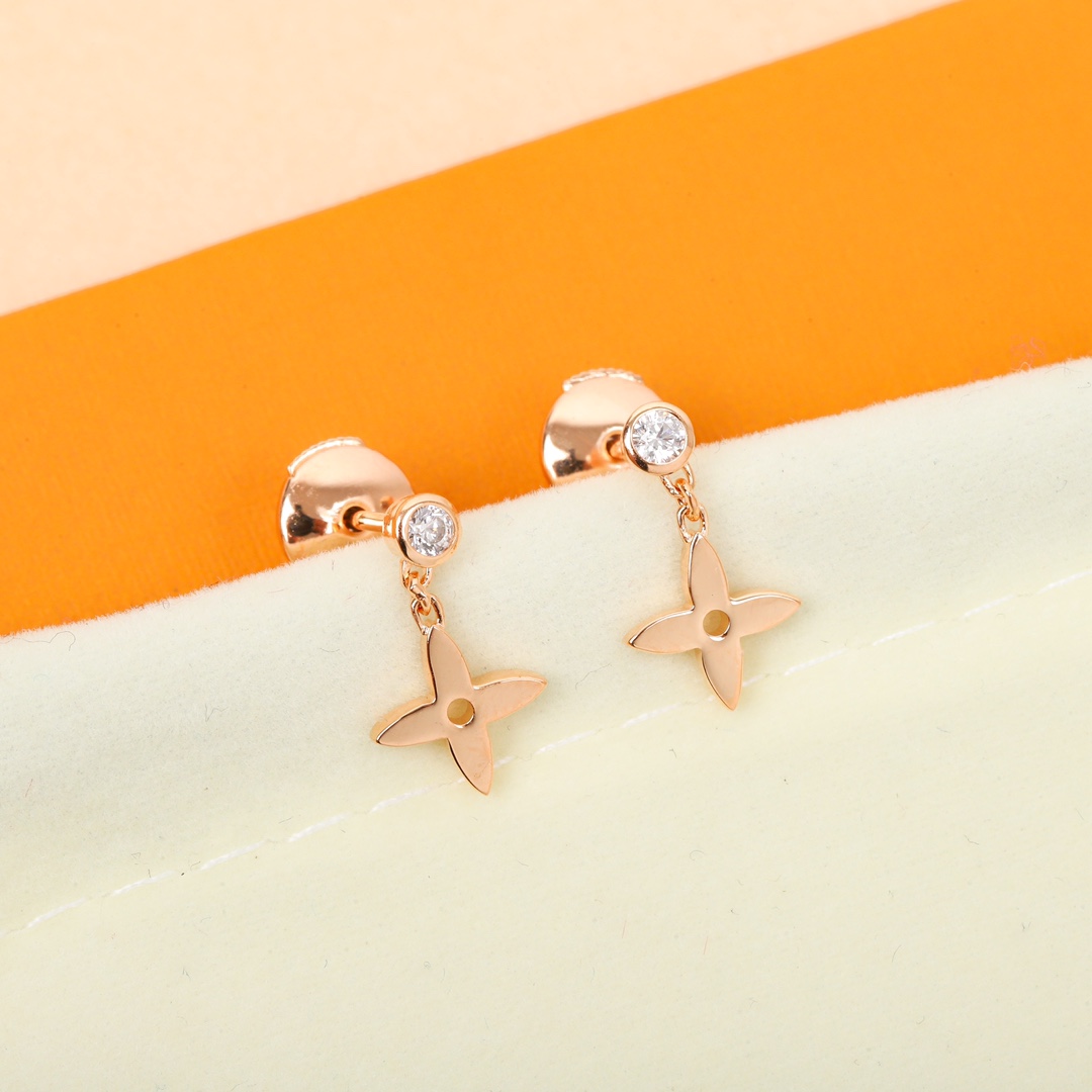 Louis Vuitton IDYLLE BLOSSOM Simple Earrings