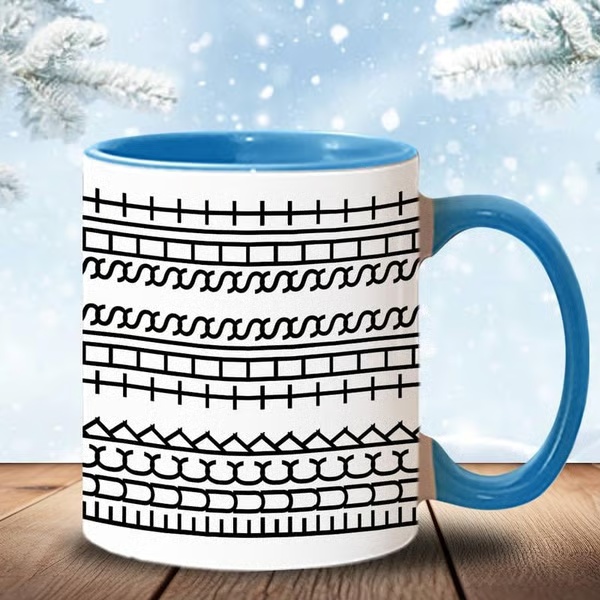 Fuck This Shit Mug, Hidden Message Funny Ceramic Coffee Mugs