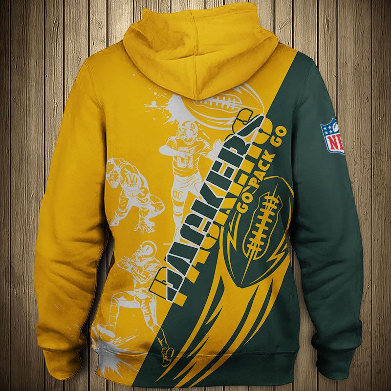 GREEN BAY PACKERS 3D HOODIE GGBBPP003