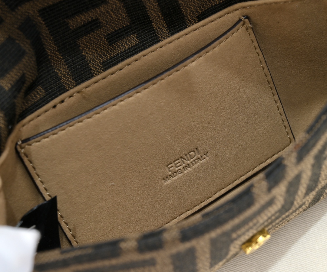 FENDI Monogram Mini Baguette Bag 83314B60
