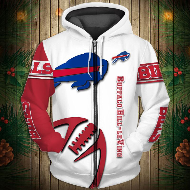 BUFFALO BILLS 3D HOODIE  BBBB004