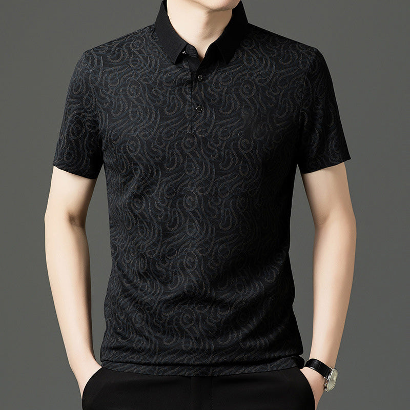 Men's Casual Printed T-Shirt for Summer