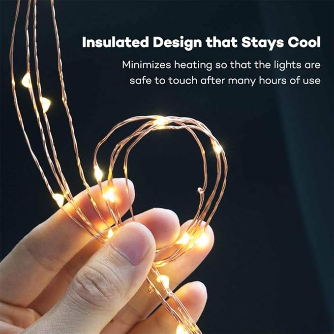 🔥CHRISTMAS ON SALE🔥Firefly Bunch Lights 8 Flashing Modes Waterproof Copper Wire Waterfall Lights