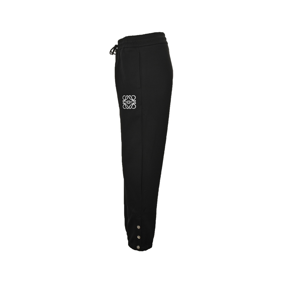Loewe 24Fw embroidered logo button-down trousers