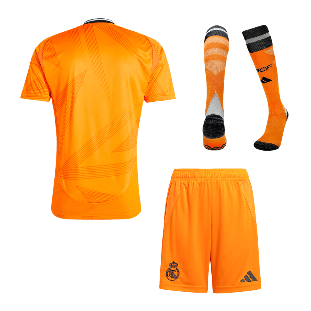 Real Madrid men's away football jersey kit (shirt+shorts+socks) 2024/25