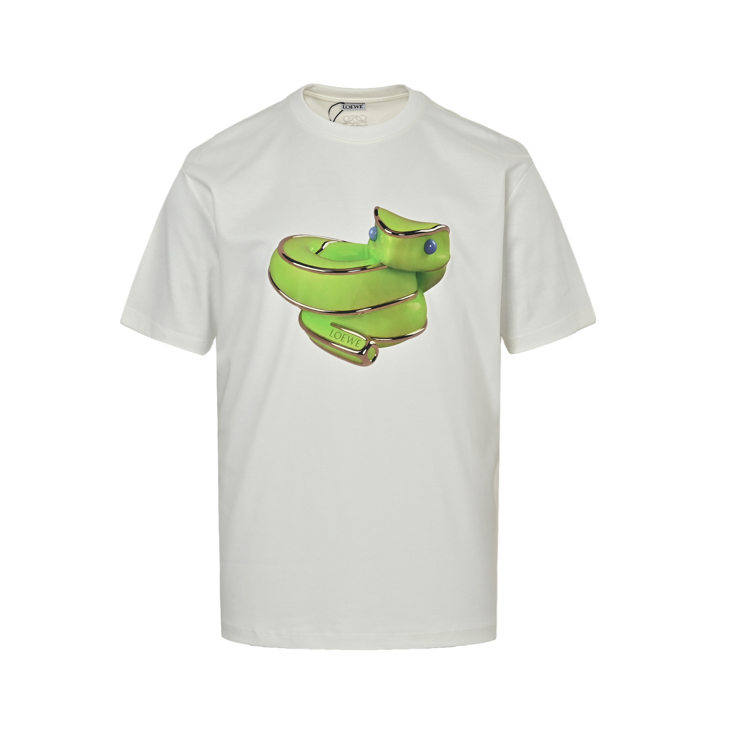 Loewe 25ss Year of the Snake Limited Edition Printed Short Sleeve