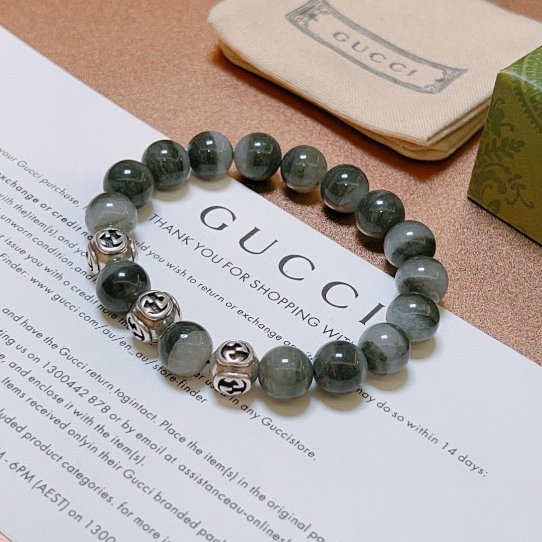 Gucci Ghost Stone Crystal Bracelet