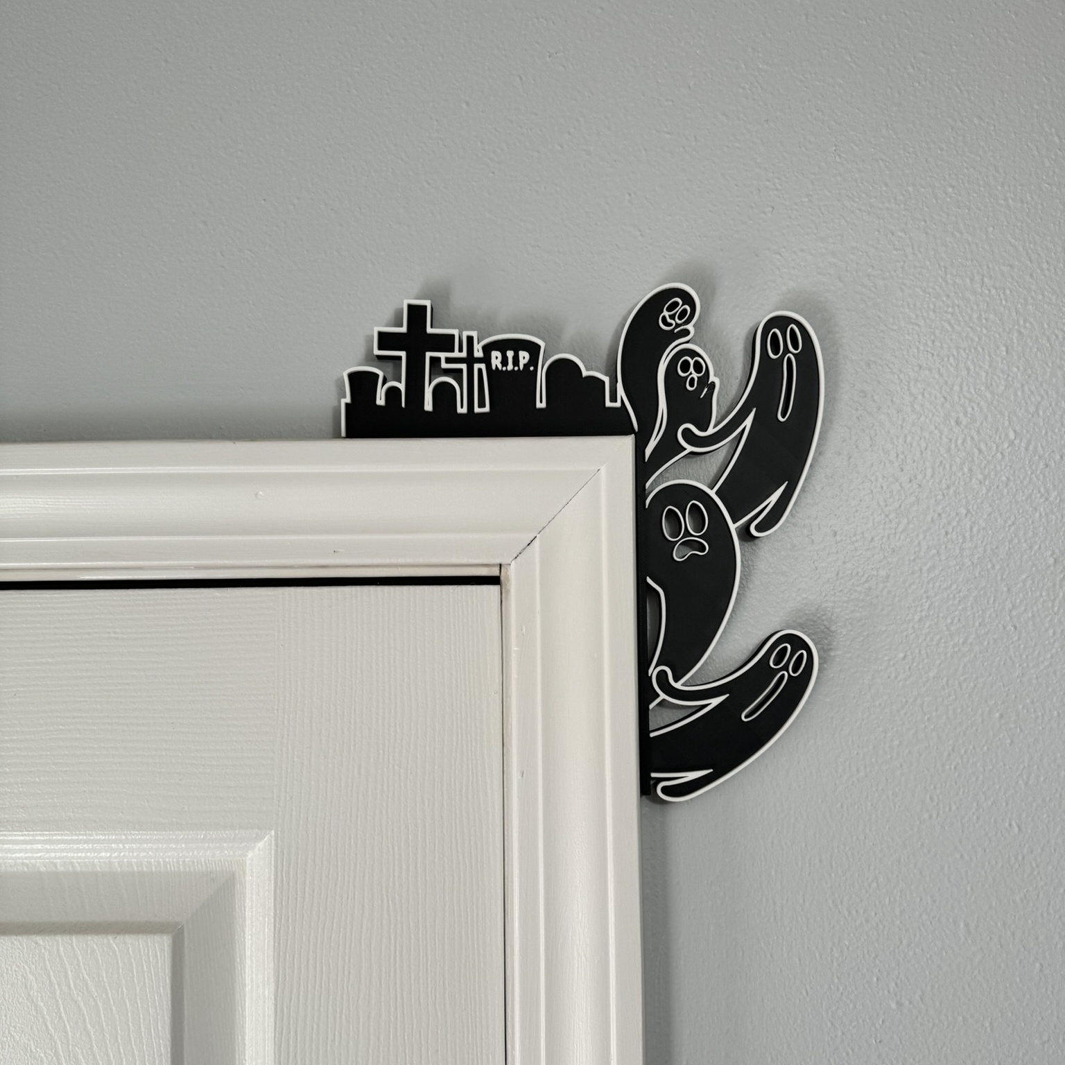 Last Day 75% OFF🔥2024 New Sale:Halloween Door Corner Decor