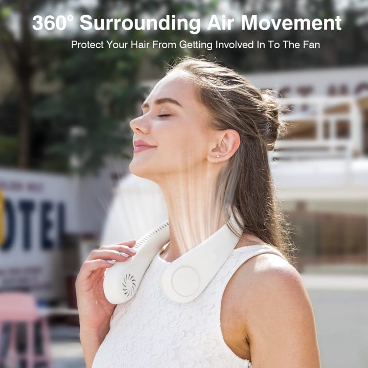 🎁Last Day Promotion SAVE 70% - 2023 New Portable Neck Fan -- BUY 2 GET 15% OFF & FREE SHIPPING NOW