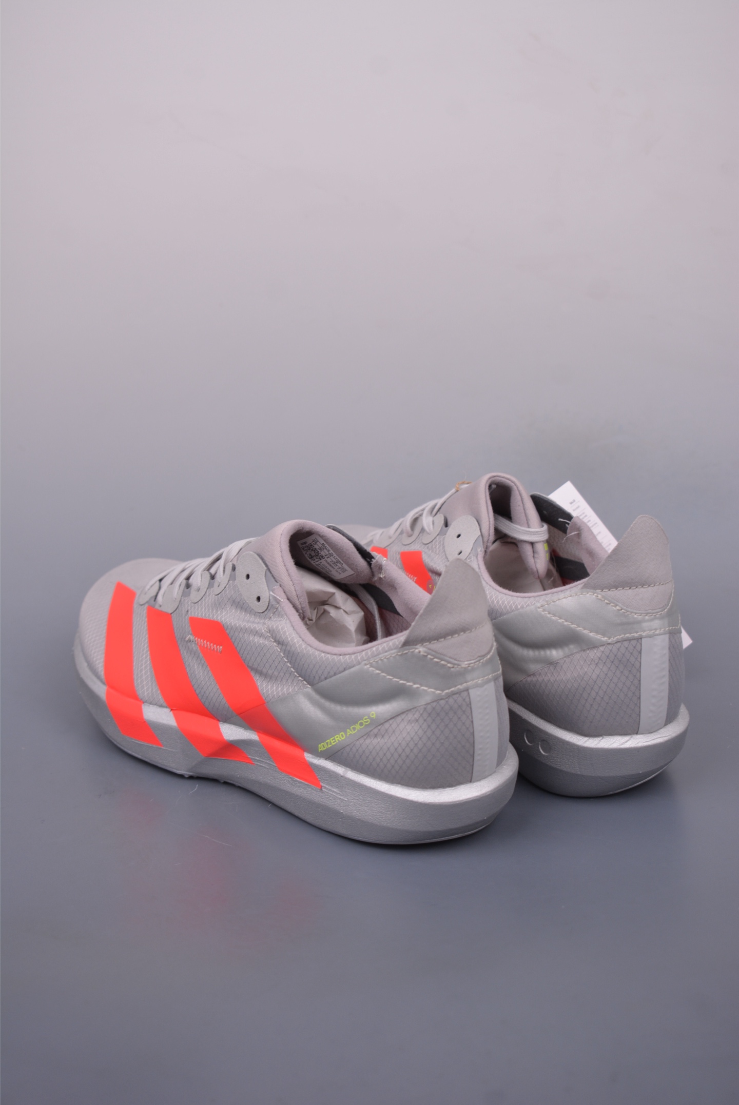 Adidas Adizero Adios Pro Evo 4 Running Shoes Mesh Grey Orange IH5746