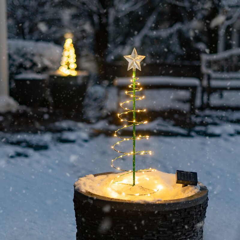 Solar Metal LED Christmas Tree (🔥Buy 2 Get 1 Free & Free Shipping)