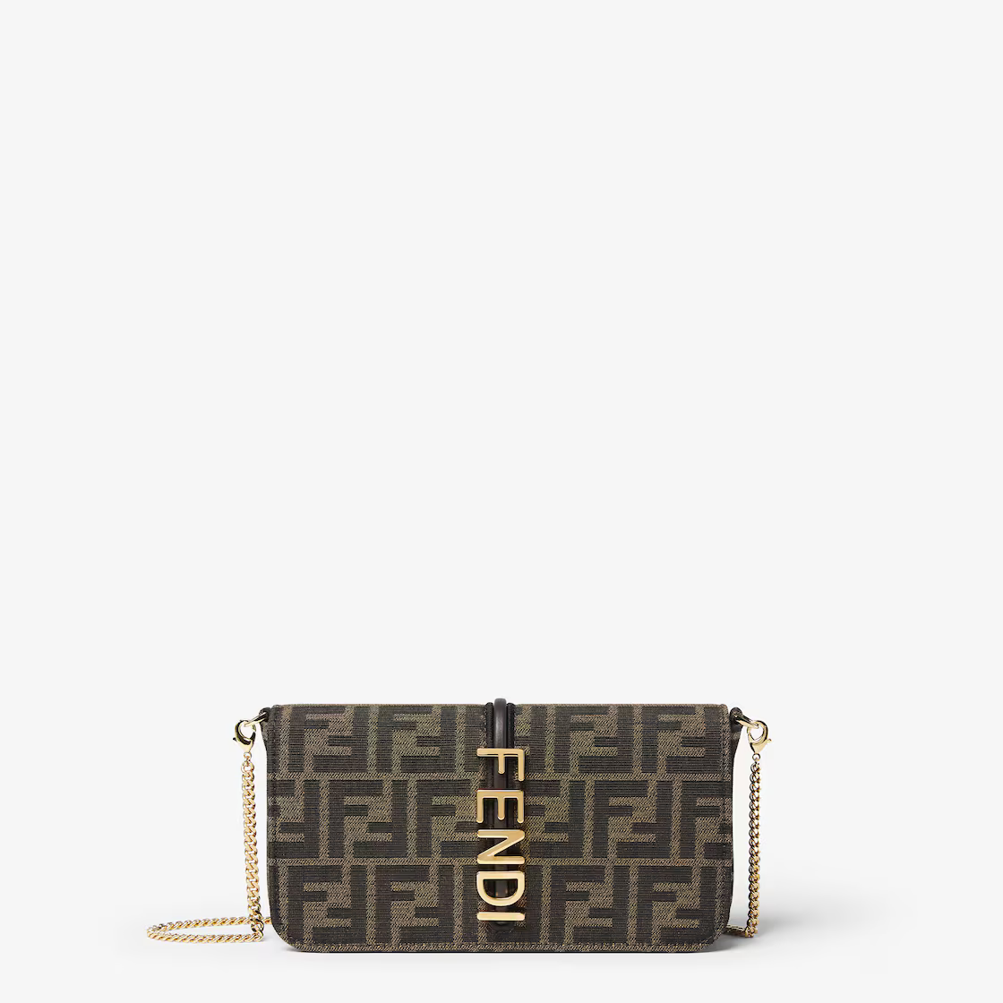 Fendi Fendigraphy Wallet On Chain 8BS076AD23F1BA1
