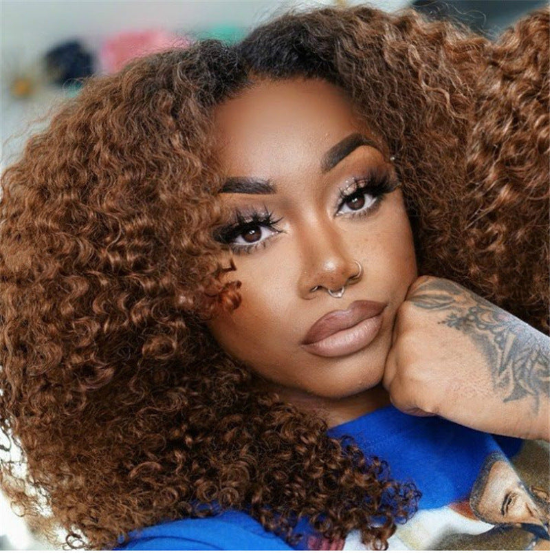 【Popular Series】Super Cute Afro Kinky Curly Wig