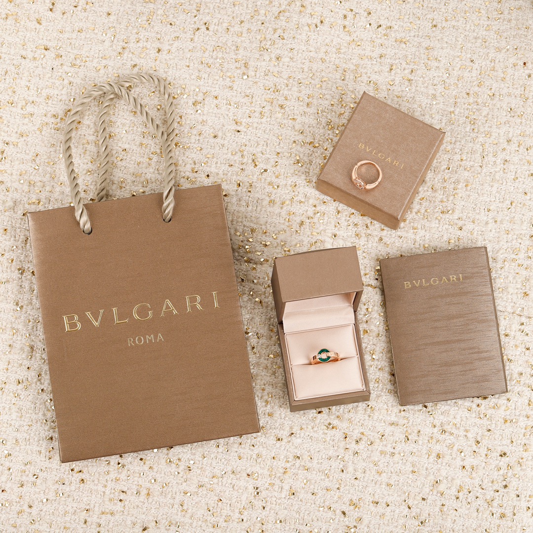Bulgari Malachite Ring