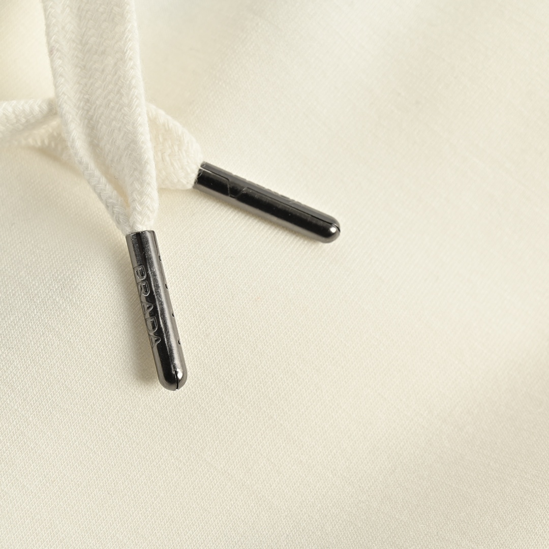 Prada Pocket triangle logo cotton cargo trousers