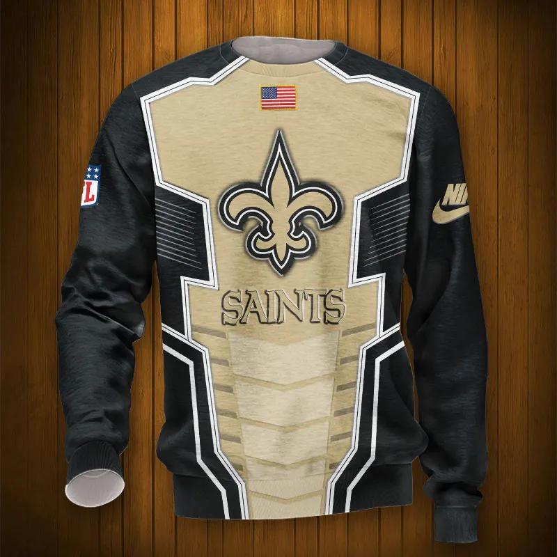 NEW ORLEANS SAINTS 3D HOODIE TTB4321
