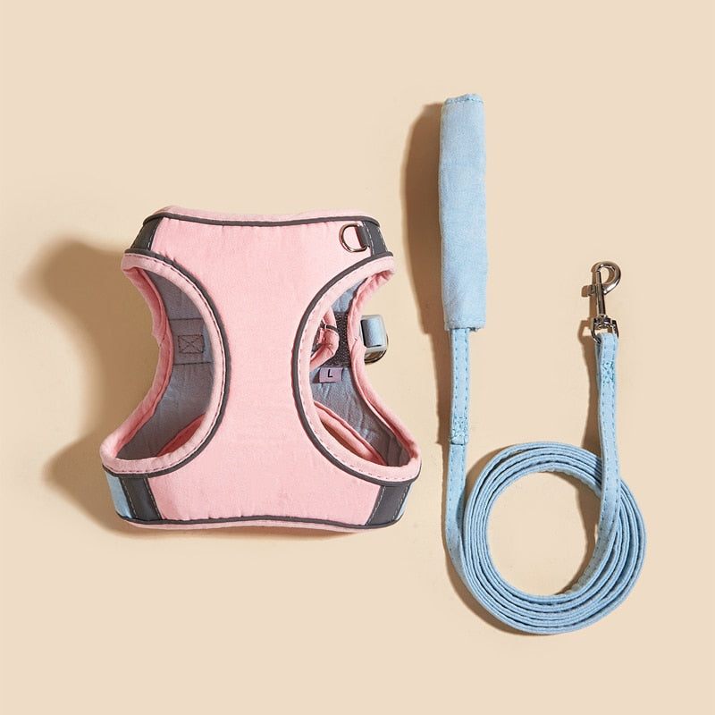 🔥Mother's Day Sale 50%-Fairmrsy-Luminous Cat Vest Harness and Leash Set🔥BUY 2 GET 10% OFF & FREE SHIPPING