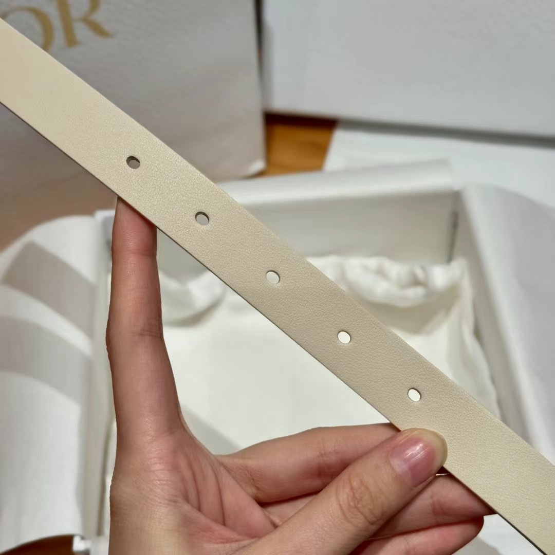 Dior Cowhide Women's Belt 2.0CM Width