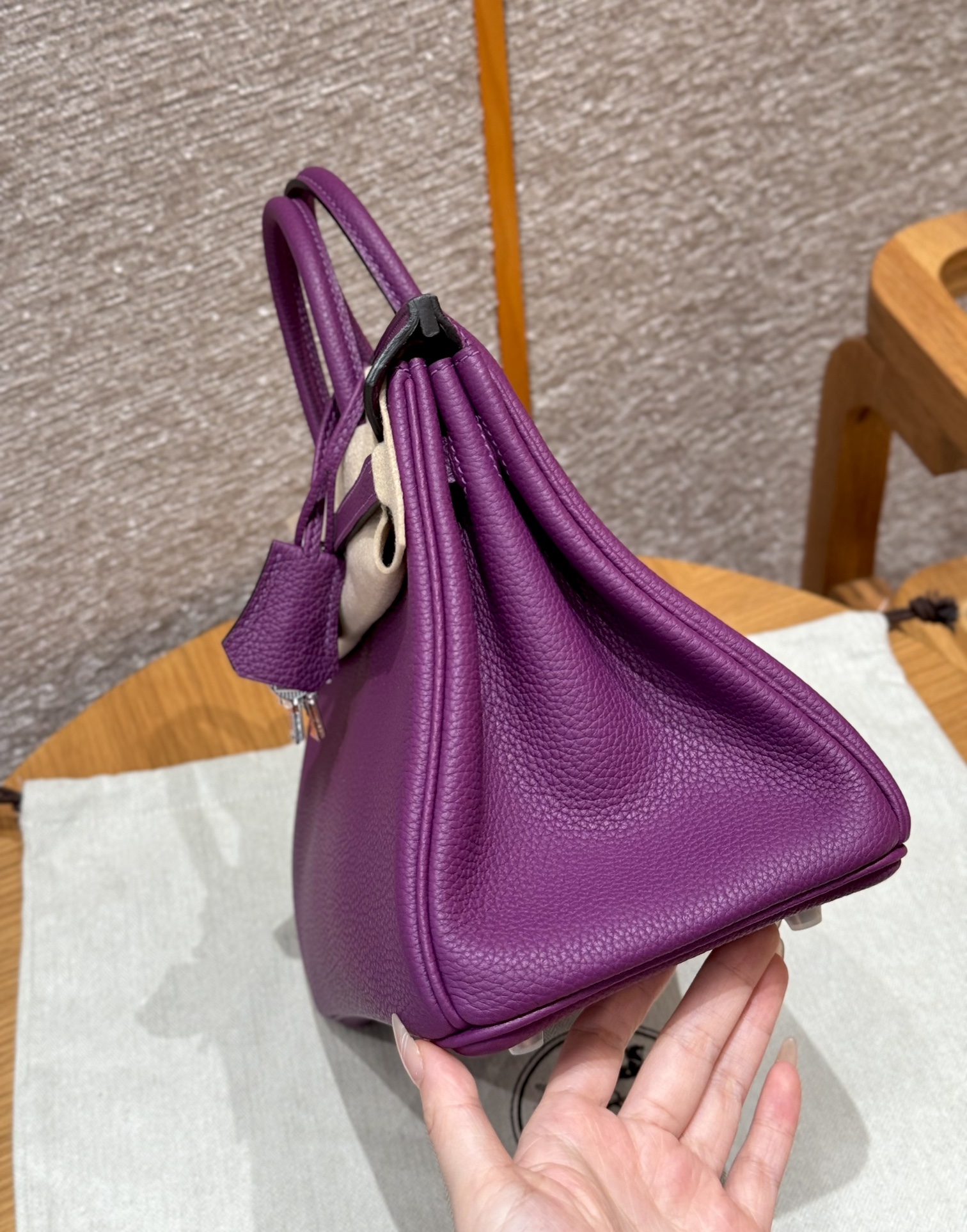 Hermes Birkin P9Anemone Handbag (Handmade to Order)