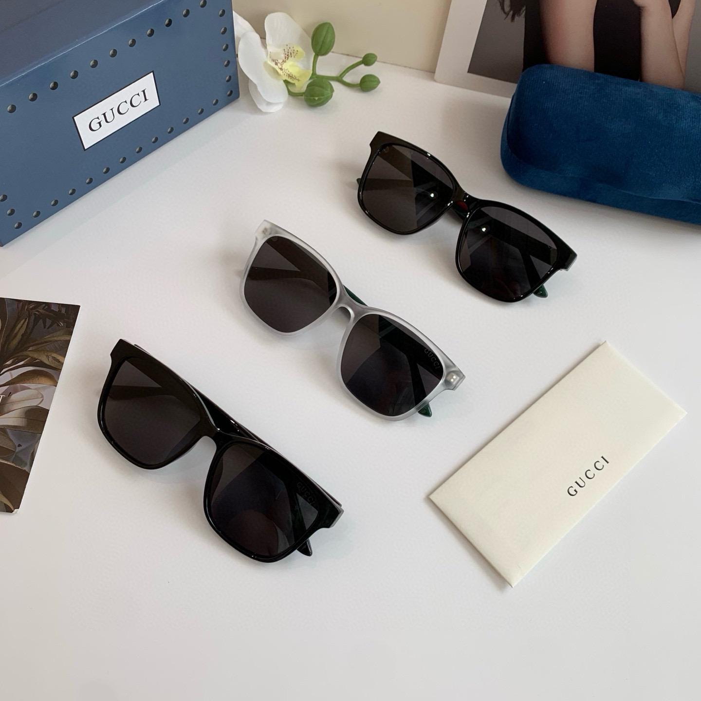 Gucci Round Frame Sunglasses