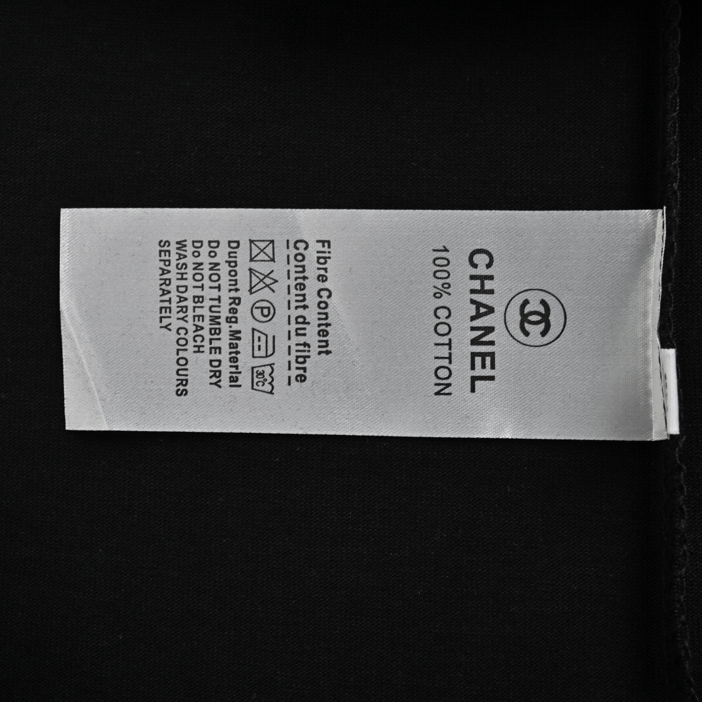 Chanel 24ss bone print short sleeve