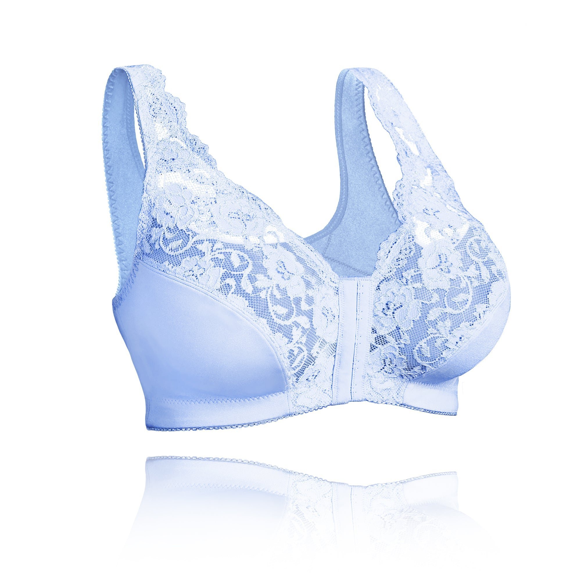 ❤️Mother's Day Sale 50% OFF❤️-💖Front hooks, stretch-lace, super-lift, and posture correction – ALL IN ONE BRA!