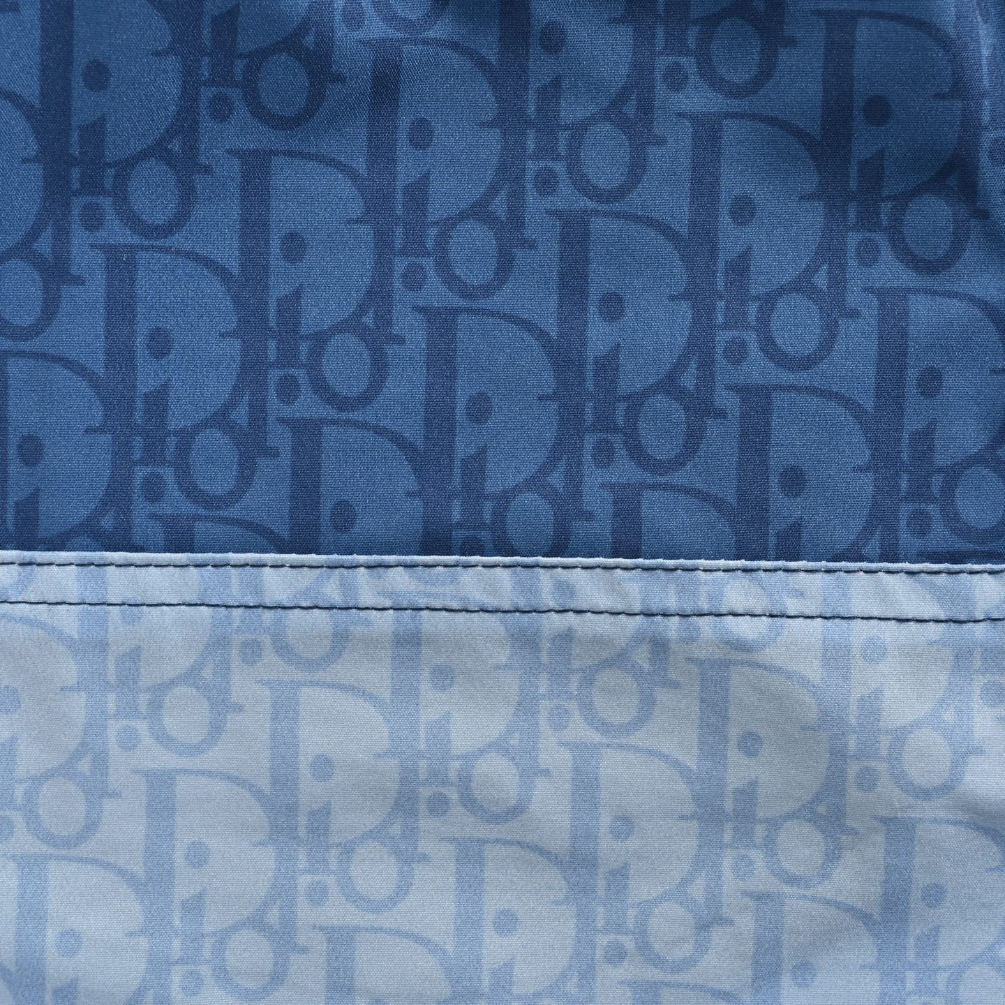 Dior 25ss all-over monogram colorblock shorts