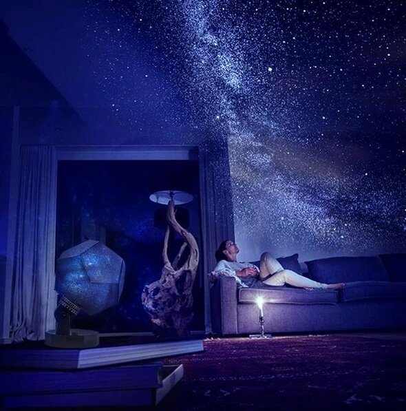 (🔥Last Day Promotion-SAVE 60% OFF)✨Galaxy Stars Original Home Planetarium Starry Sky Projection Lamp-BUY 2 GET 10% OFF & FREE SHIPPING