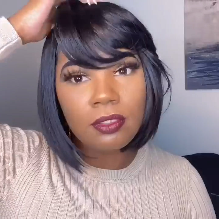 New Straight Bob Wig